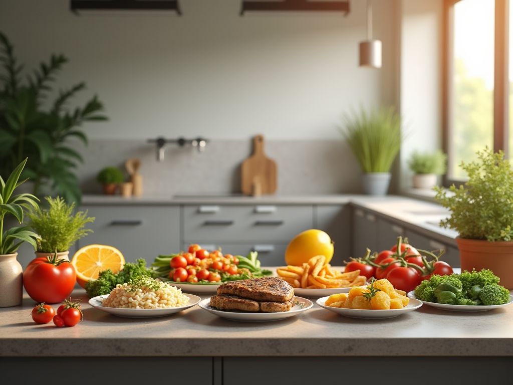 Bauchfettreduktion: Speiseplan