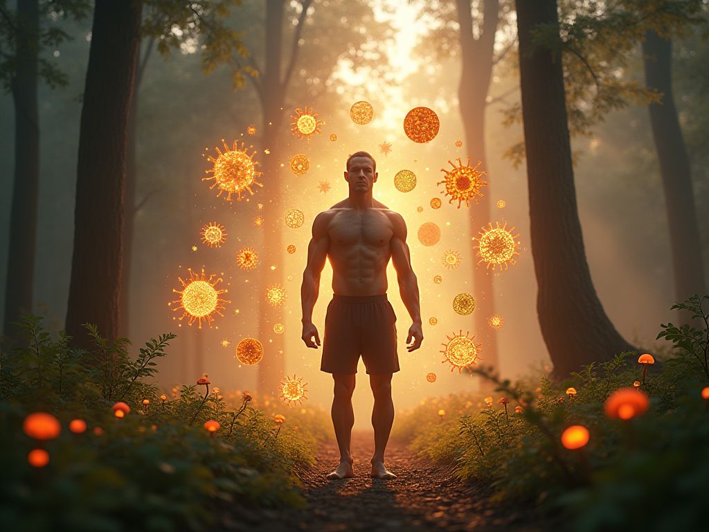 Umfassende Immunmodulation Auf Natürliche Weise Für Männer