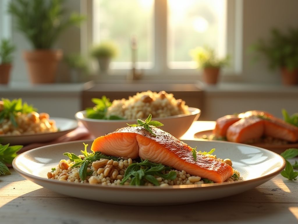 Top-Ernährungsplan Mit Omega-3-Vorteilen Und Stressmanagement